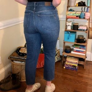 Madewell | The Mom Jean (dark wash)